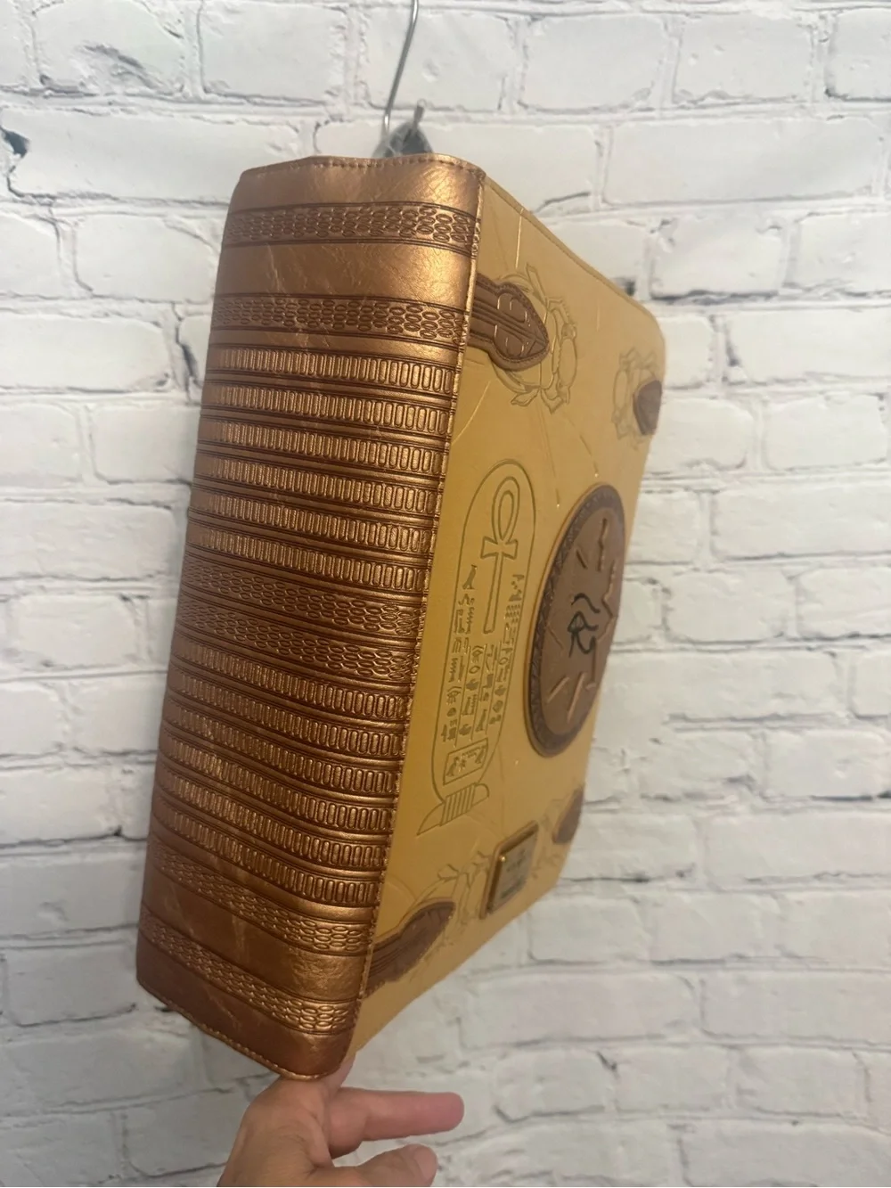 Loungefly The Mummy Book of the living Backpack with matching wallet set rare
